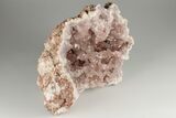 Sparkly, Pink Amethyst Geode Section - Argentina #195450-2